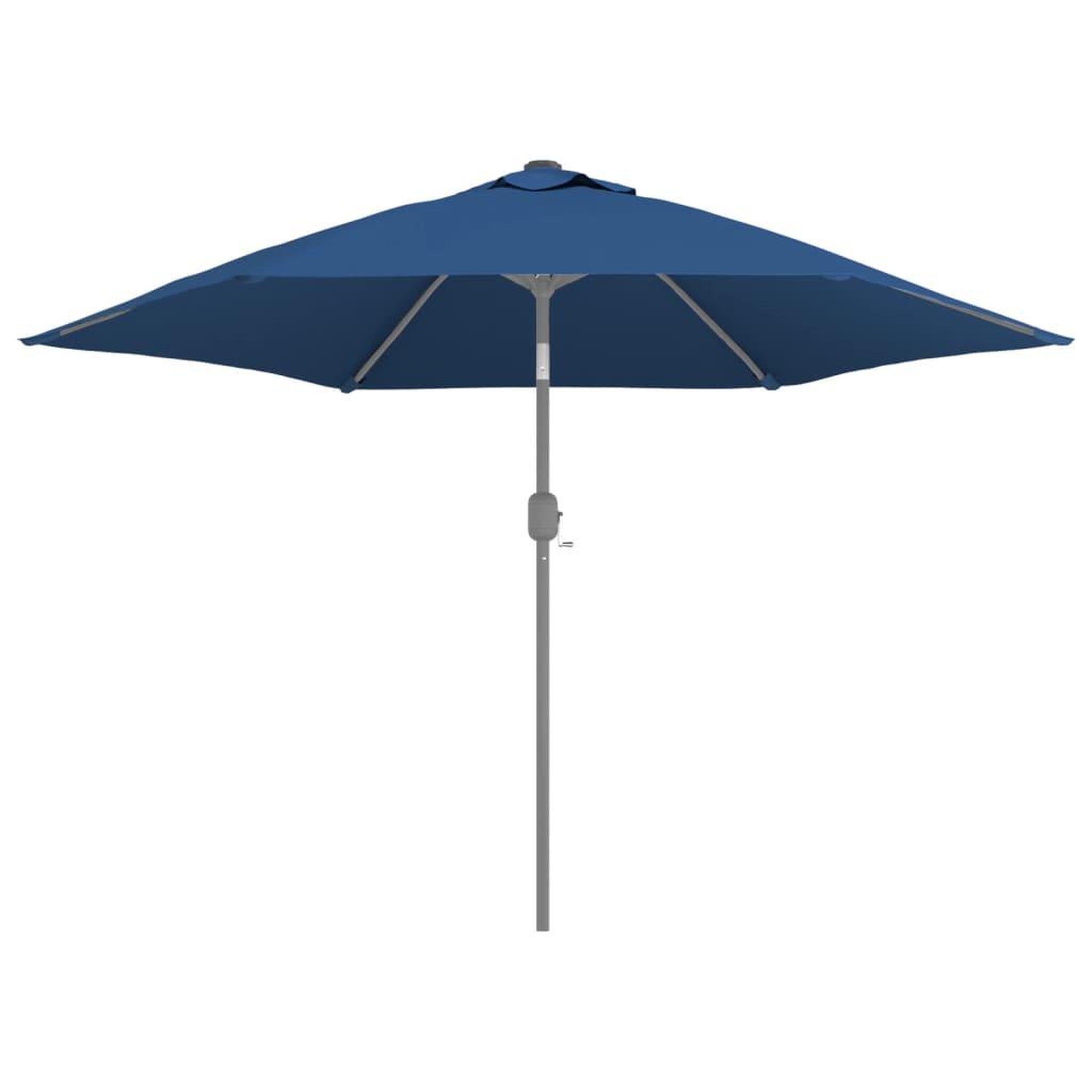 Voir la diapositive 4 : VIDAXL Tissu de remplacement pour parasol d'exterieur Bleu azure 300cm