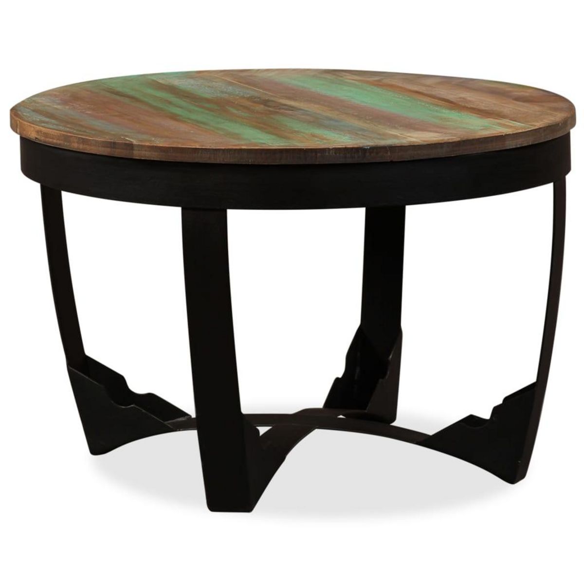 VIDAXL Table basse bois de recuperation massif 60x40 cm