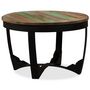 Voir la diapositive 4 : VIDAXL Table basse bois de recuperation massif 60x40 cm
