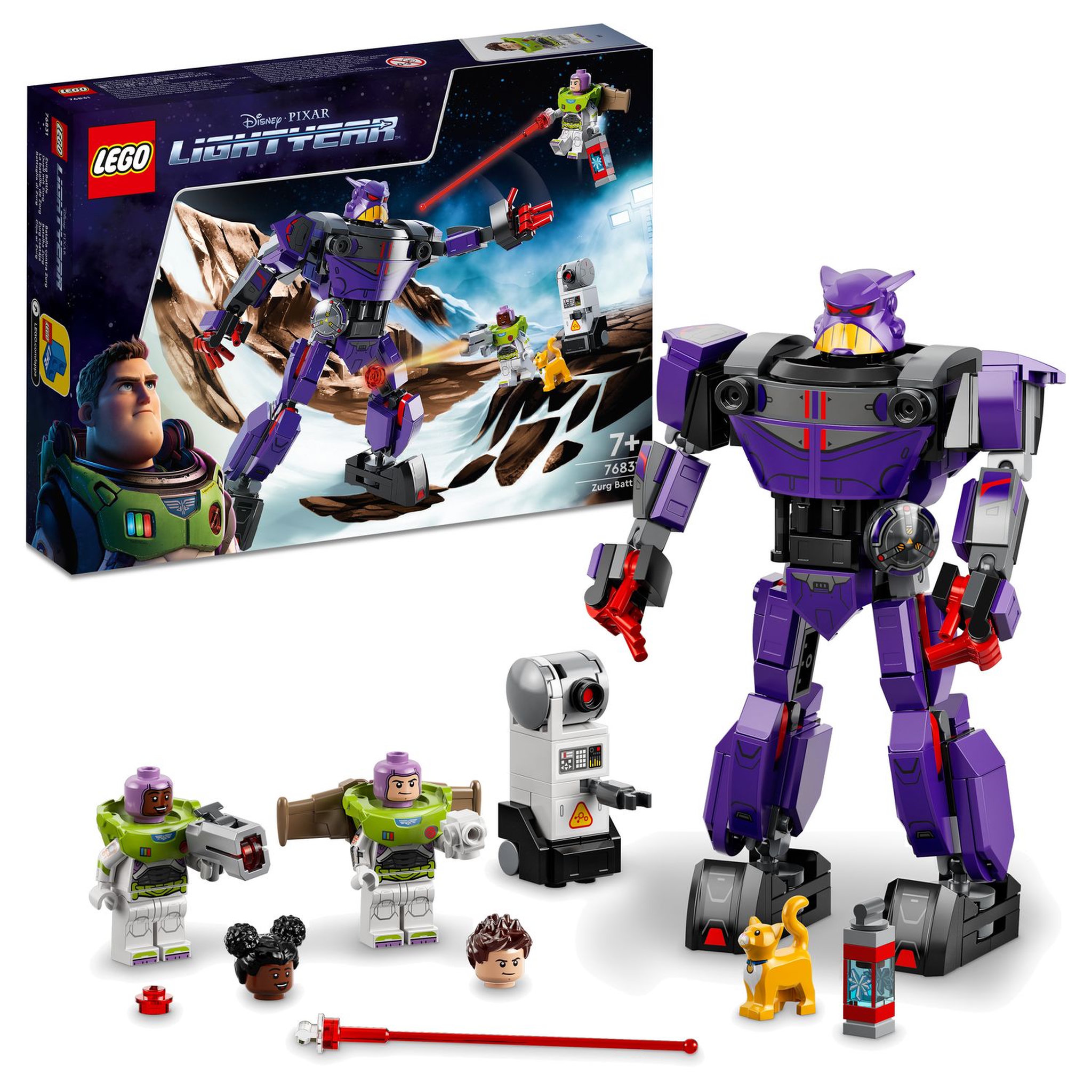 Voir la diapositive 2 : LEGO Disney Pixar 76831 - La bataille de Zurg 