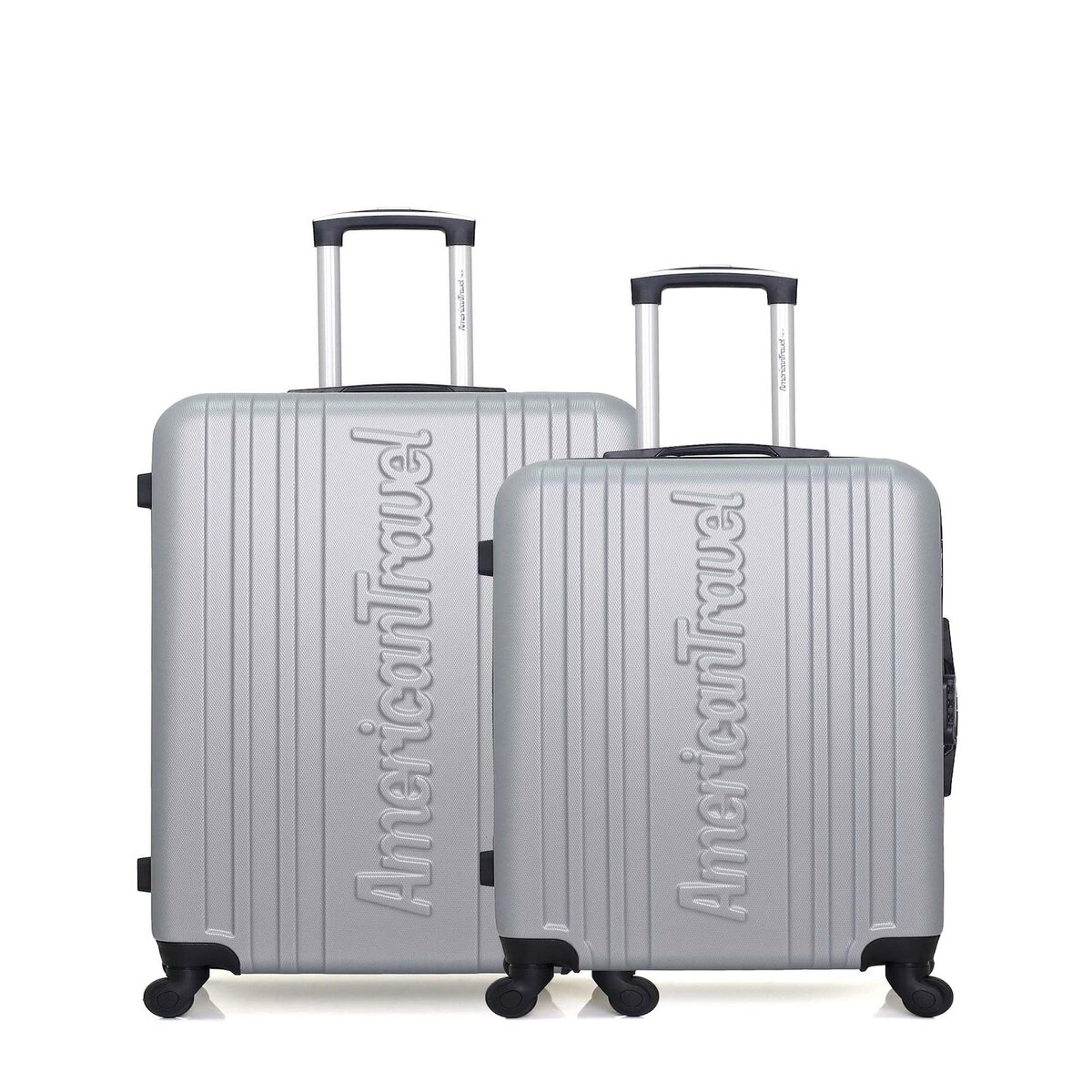 AMERICAN TRAVEL AMERICAN TRAVEL - Lot de 2 - Valise grand format et valise weekend SPRINGFIELD