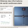 Voir la diapositive 2 : WITHINGS Pèse personne connecté Body Smart Noir