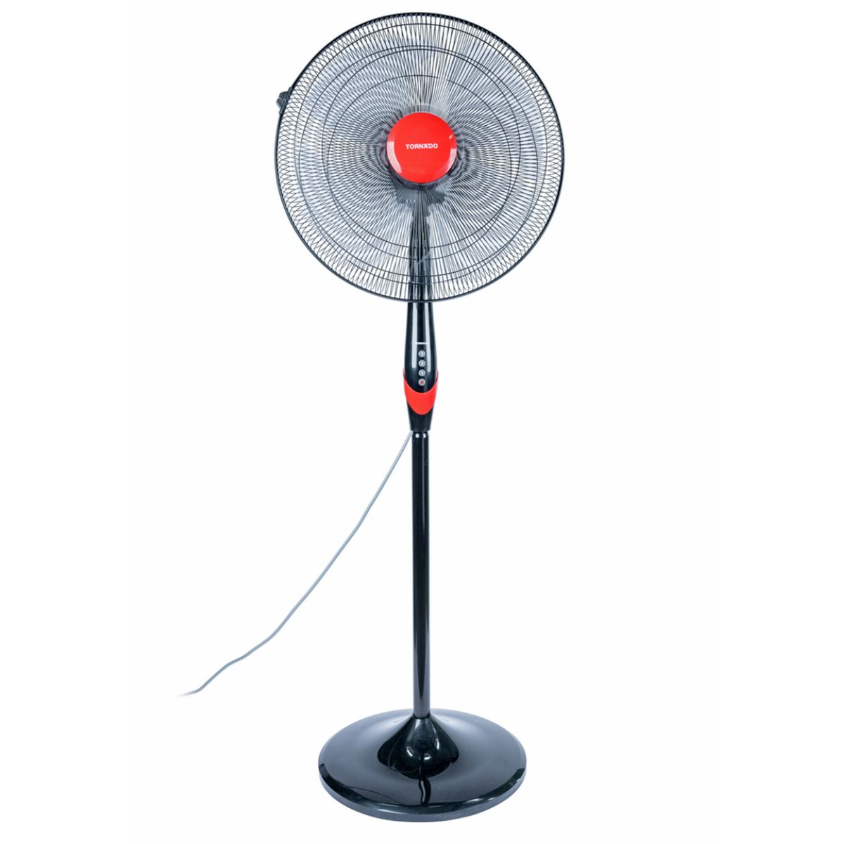TORNADO Ventilateur sur pied rouge/noir – Tornado EFS‑111M