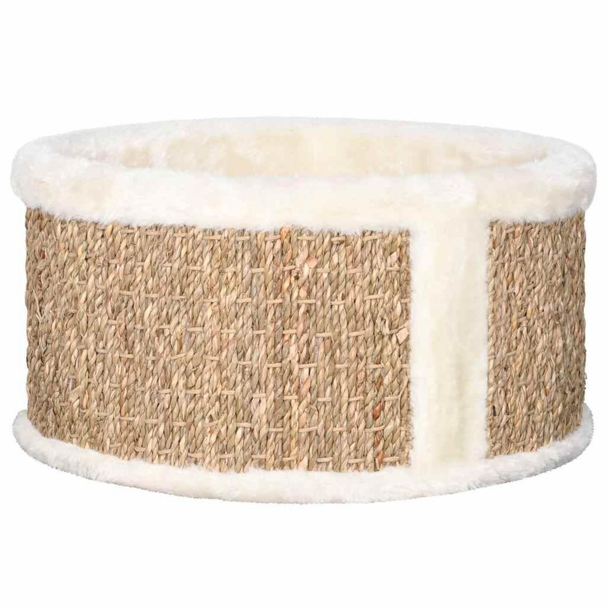 VIDAXL Panier pour chat rond 36 cm Herbiers marins
