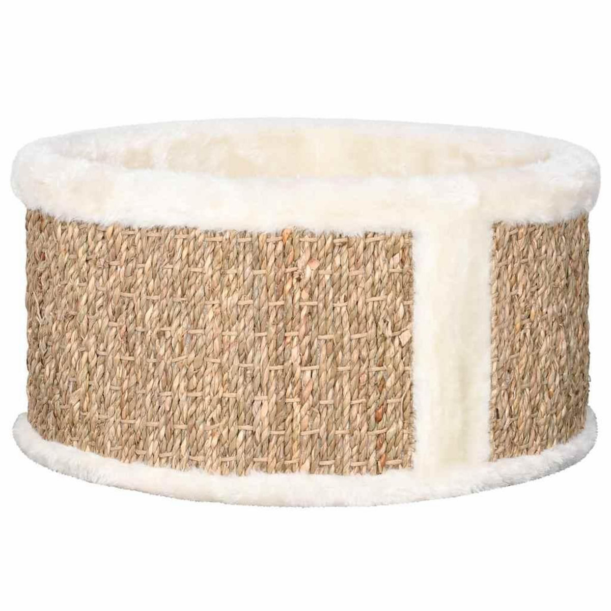 VIDAXL Panier pour chat rond 36 cm Herbiers marins