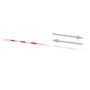 Voir la diapositive 4 : VIDAXL Barre retractable pour cones 2 pcs Plastique 116-197 cm