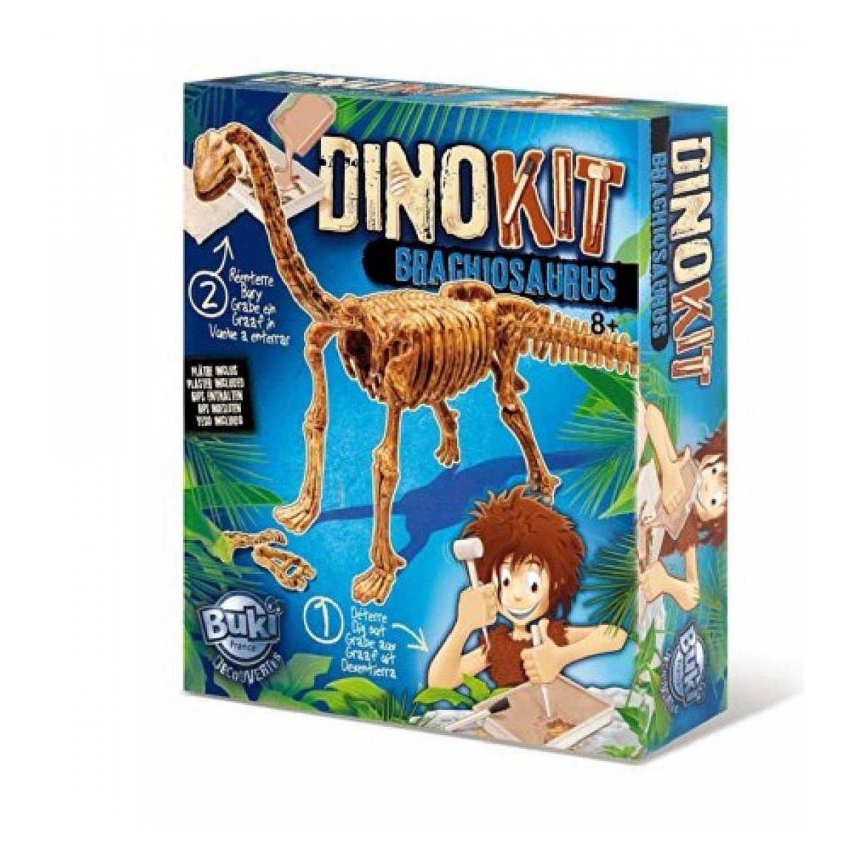 BUKI Kit de Fouille Dino Brachiosaurus BUKI - Explorez l'Âge des Dinosaures