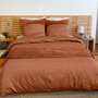 Voir la diapositive 1 : Home collection Parure housse de couette microfibre et velour