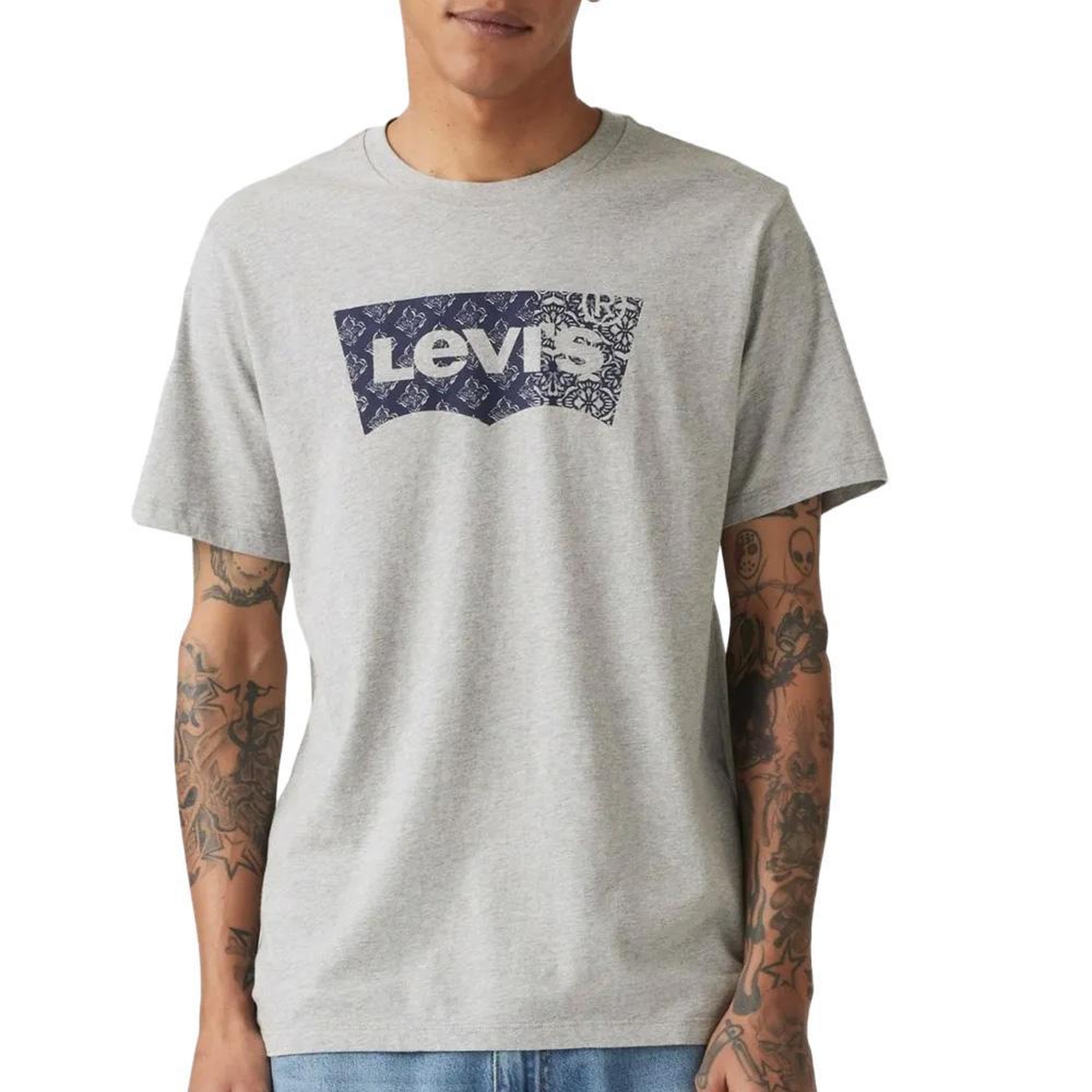 Voir la diapositive 1 : Levi's T-shirt Gris Homme Levi's Tees 22491