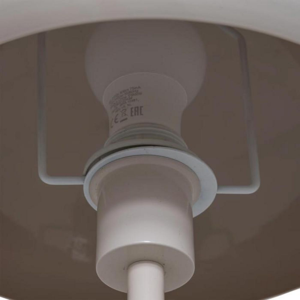 ATMOSPHERA Lampadaire Droit Champignon  Savio  140cm Beige