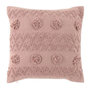 Voir la diapositive 1 : Paris Prix Coussin Déco à Pompons  Alenia  40x40cm Rose