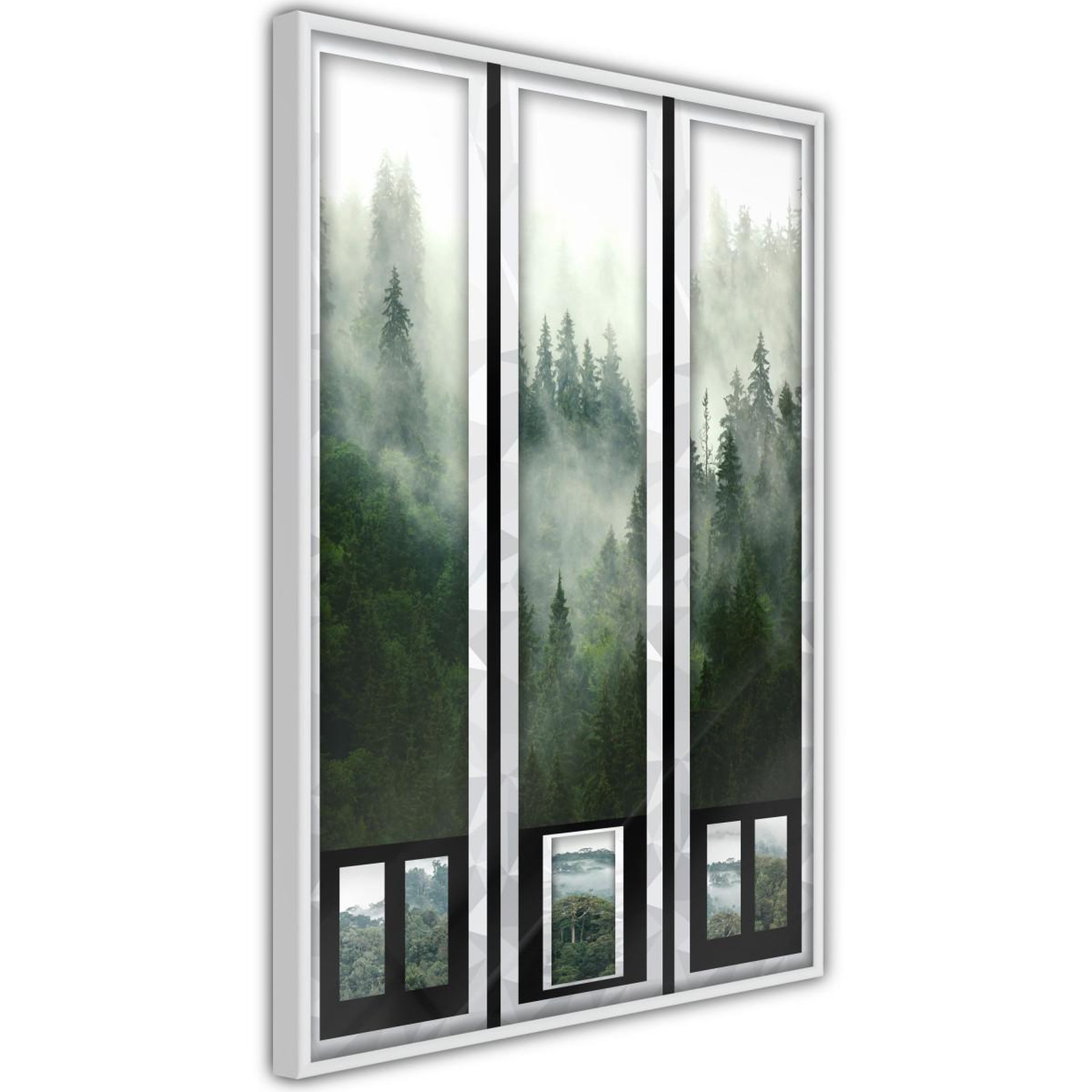 Paris Prix Affiche Murale Encadrée  Eternal Forest – Triptych