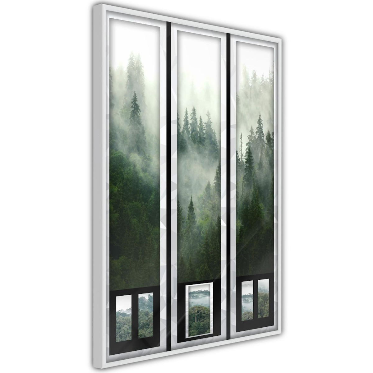 Paris Prix Affiche Murale Encadrée  Eternal Forest – Triptych