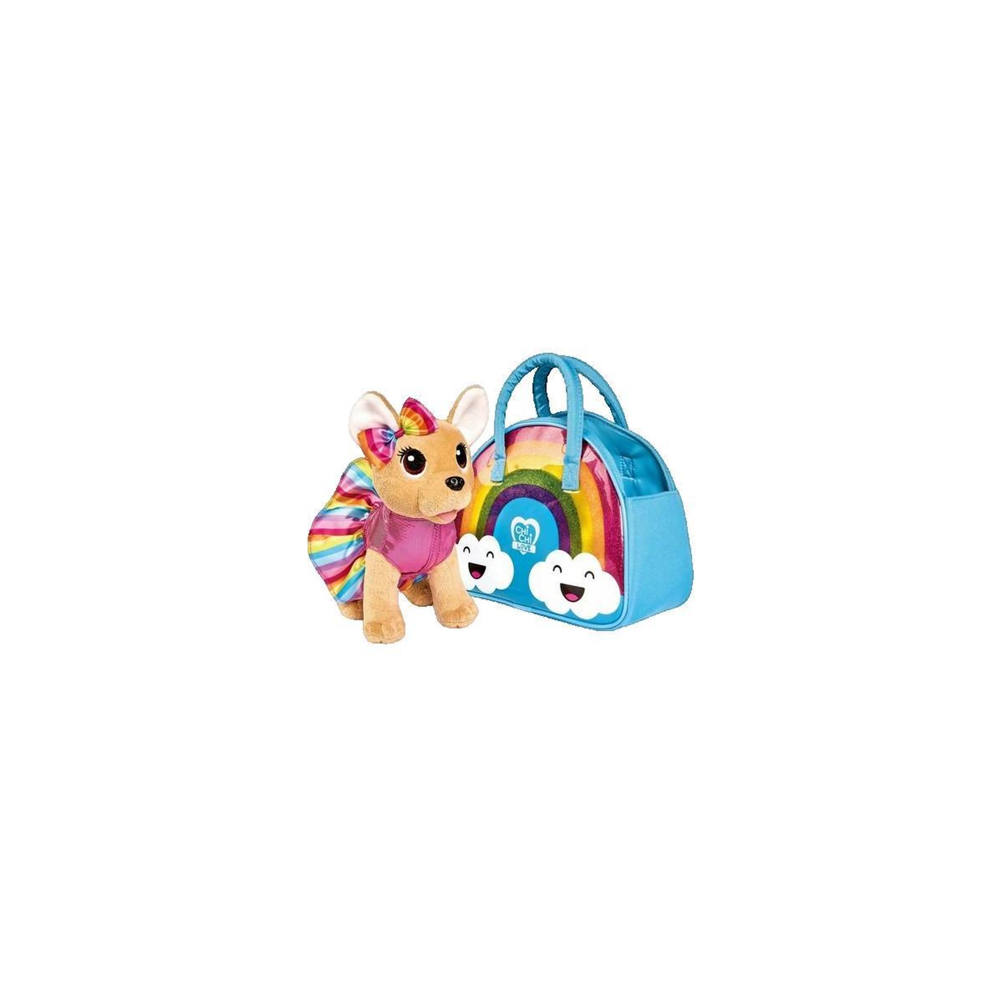 Voir la diapositive 3 : SIMBA Peluche Simba Chi Chi Love arc-en-ciel multicolore