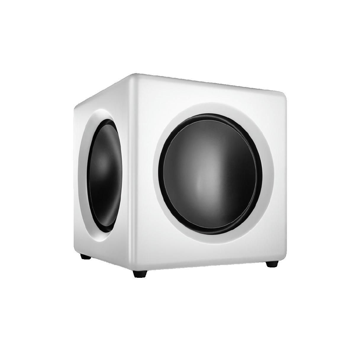 Wavemaster Caisson de basses Aster WavemFusion blanc mat