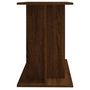 Voir la diapositive 5 : VIDAXL Support d aquarium chêne marron 100x40x60 cm bois d ingénierie