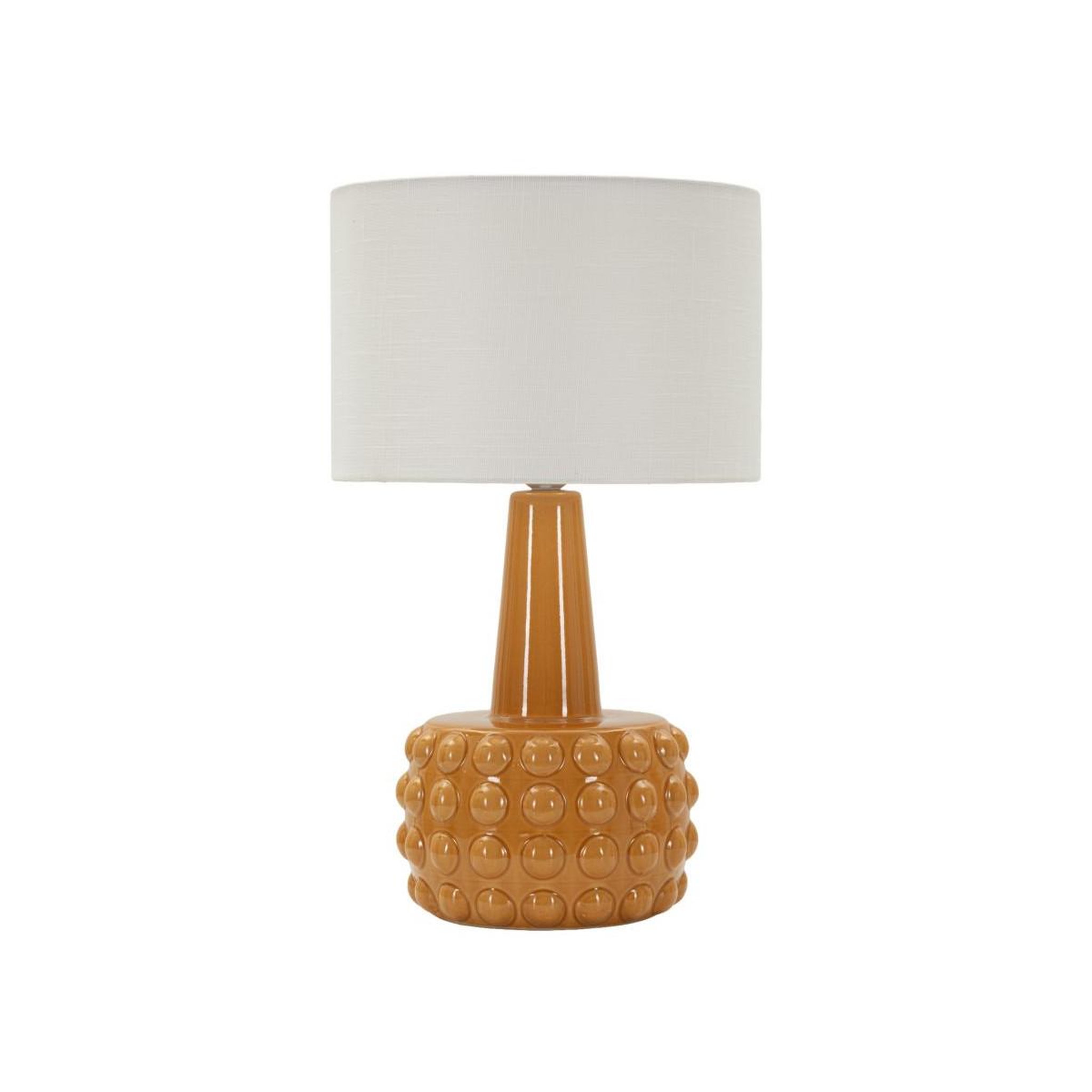 Paris Prix Lampe à poser en céramique  gress  51cm moutarde