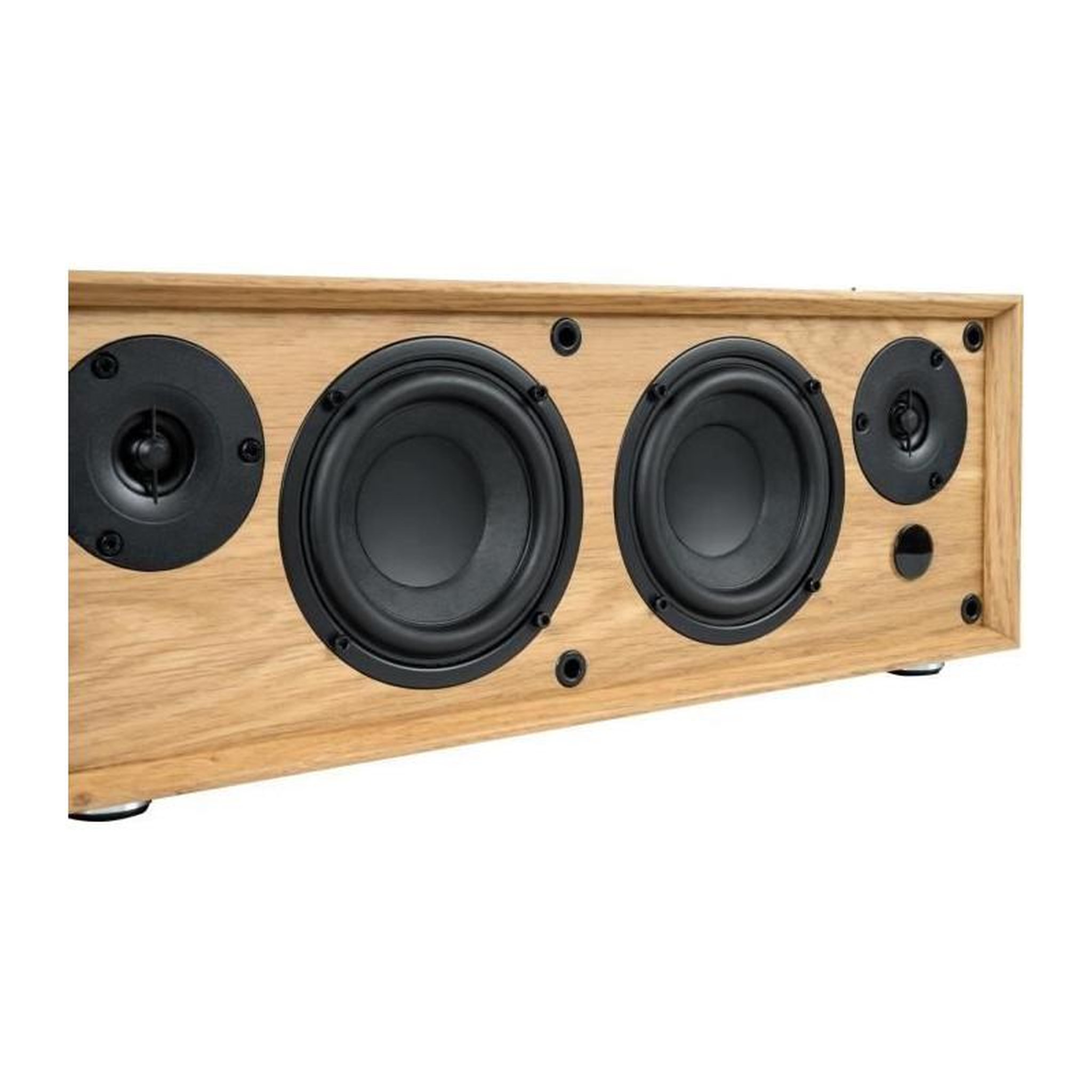 Voir la diapositive 2 : THOMSON Enceinte résidentielle en bois - THOMSON - WS702 - Bluetooth 5.0, 150W, RCA, TV Audio, USB, AUX-IN