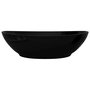 Voir la diapositive 5 : VIDAXL Lavabo ovale Ceramique 40 x 33 cm Noir