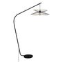 Voir la diapositive 1 : ATMOSPHERA Lampadaire Arc Design  Alara  177cm Noir