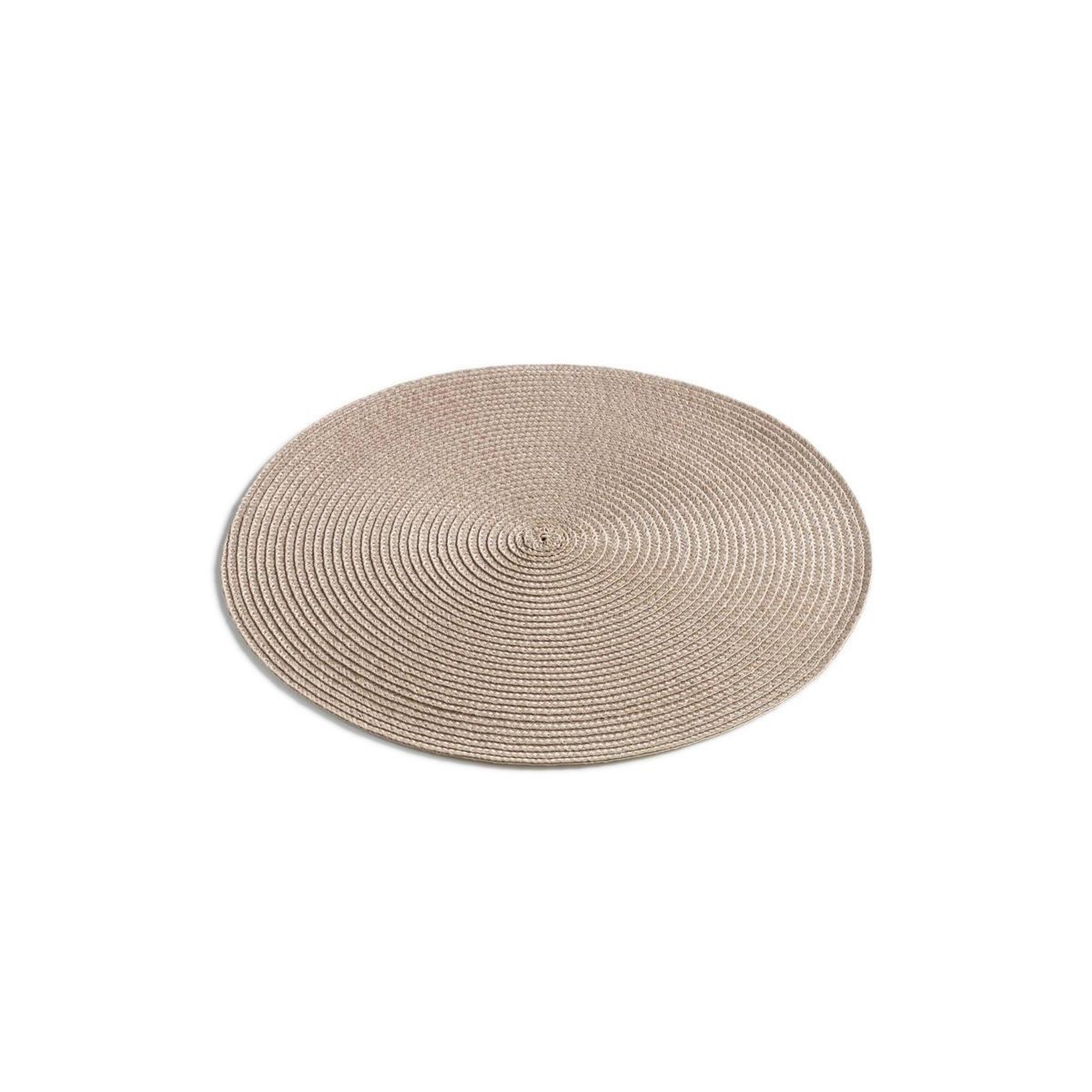 Douceur d'Intérieur Set de table uni  zebulon  35cm taupe