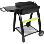 Cook'In Garden Barbecue charbon TONINO 50 noir sur chariot 50 cm