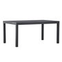 Voir la diapositive 1 : Paris Prix Table de Jardin Extensible  Capo  160-240cm Noir