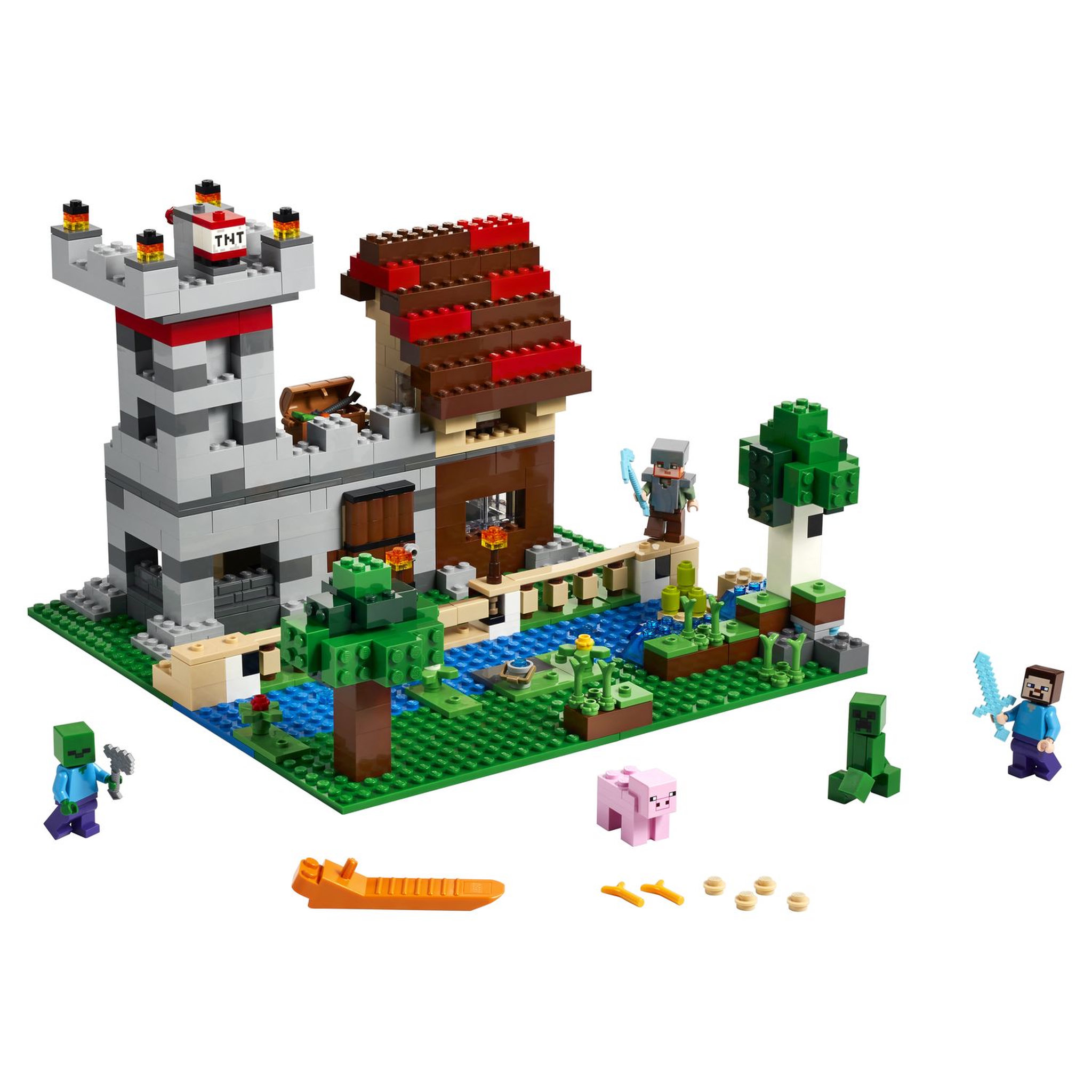 Voir la diapositive 7 : LEGO Minecraft 21161 - La boîte de construction 3.0