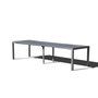 Voir la diapositive 4 : CONCEPT USINE Console extensible 2 à 12 places en aluminium OLHAO