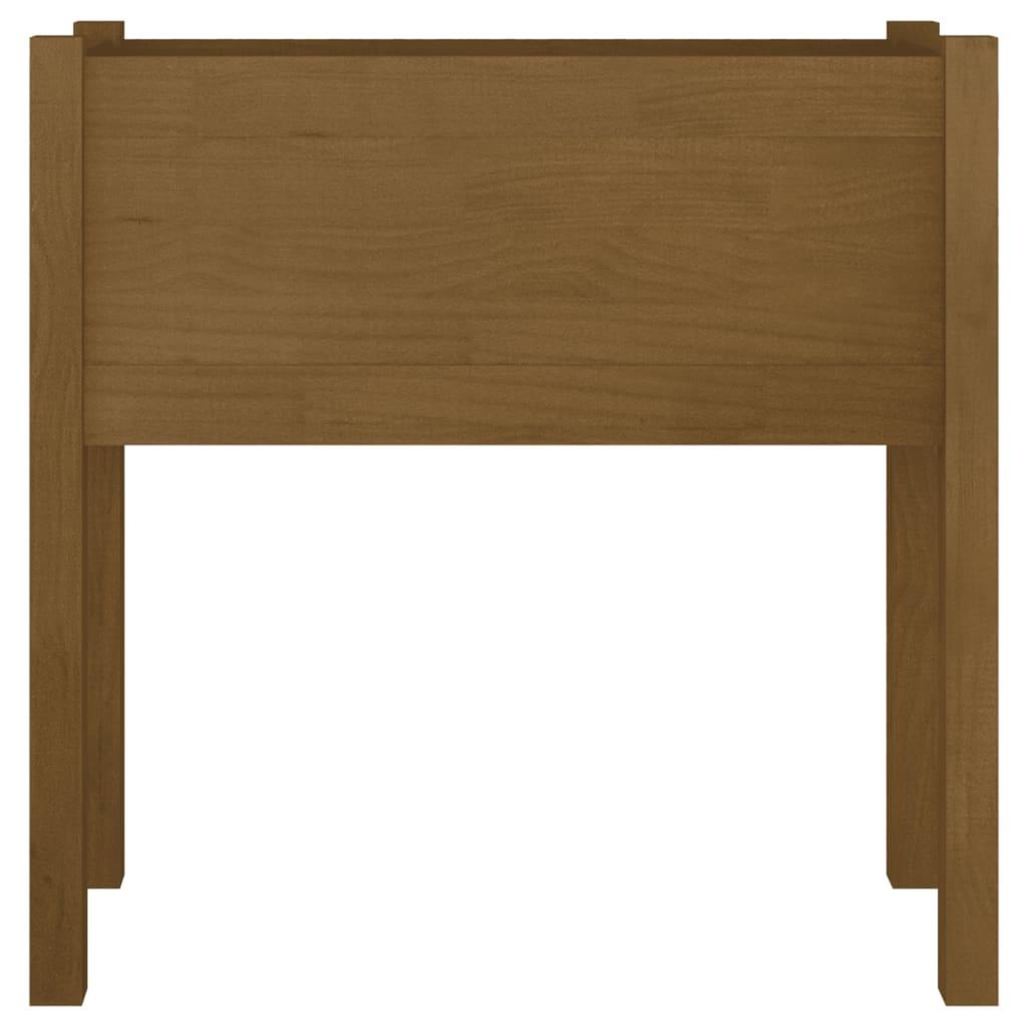 Voir la diapositive 3 : VIDAXL Jardiniere Marron miel 70x31x70 cm Bois de pin massif