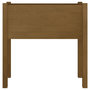 Voir la diapositive 3 : VIDAXL Jardiniere Marron miel 70x31x70 cm Bois de pin massif