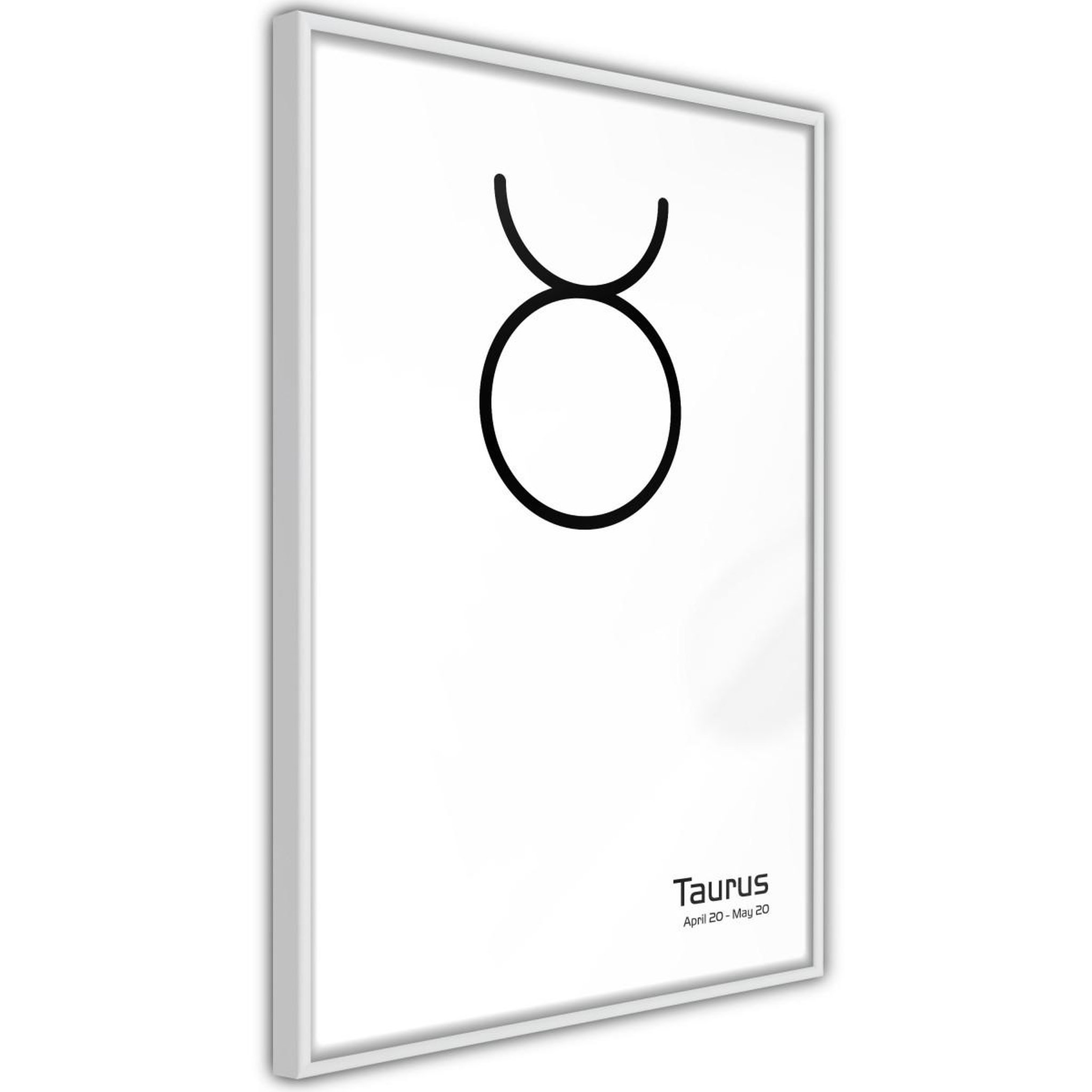 Paris Prix Affiche Murale Encadrée  Zodiac Taurus II