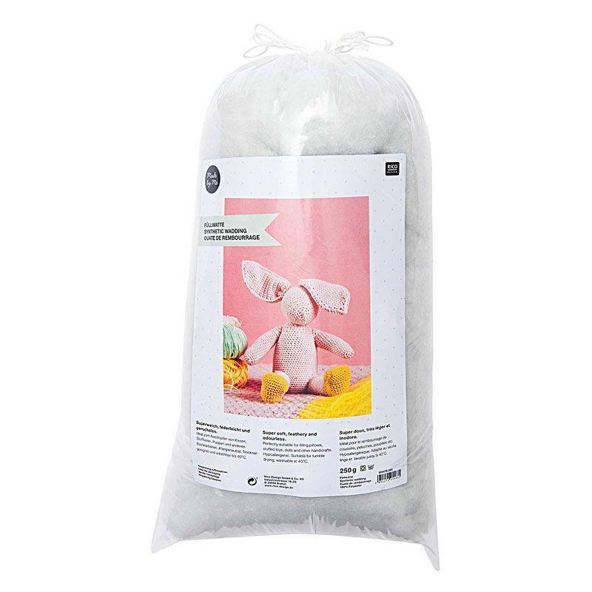 RICO DESIGN Ouate de rembourrage en polyester - 250 grammes