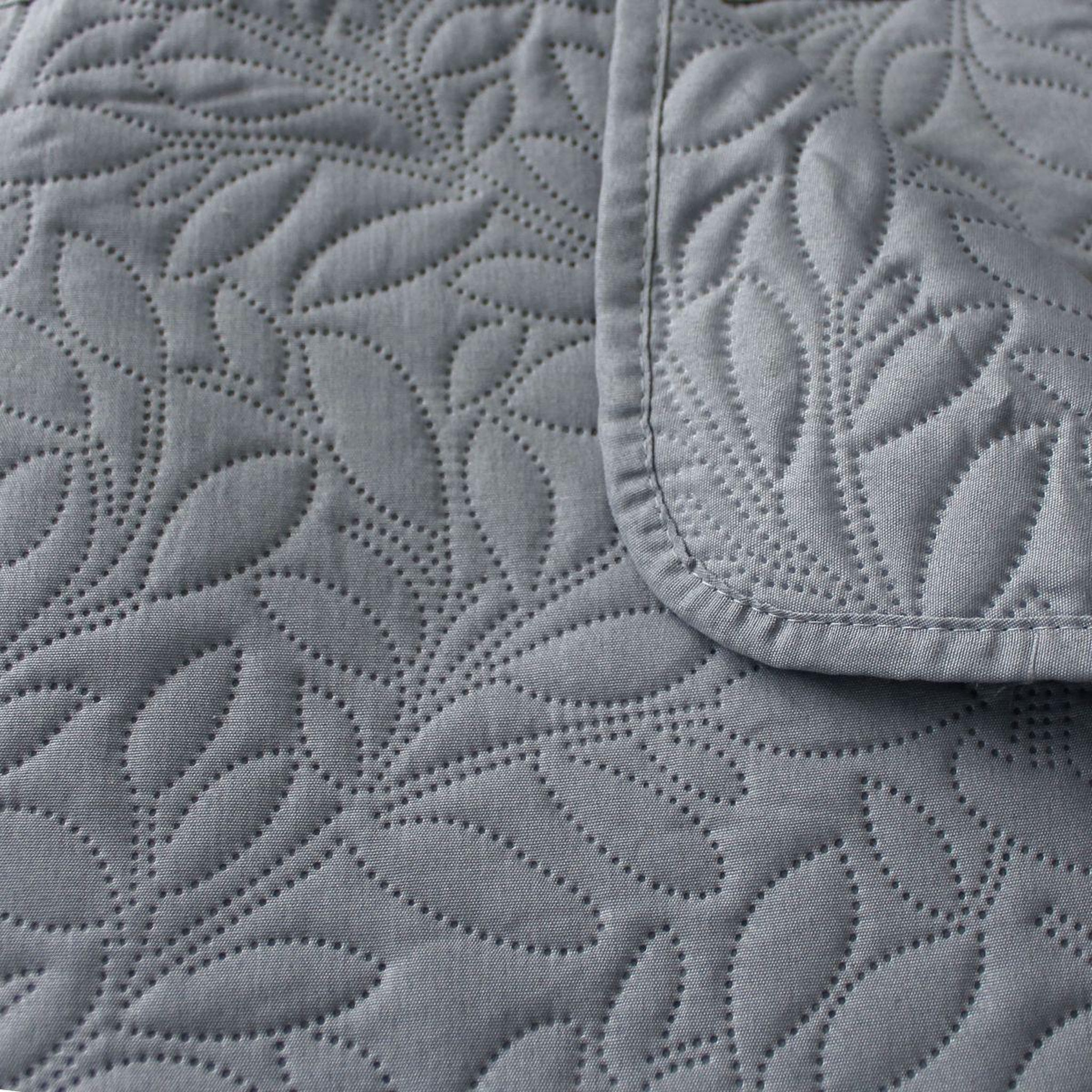 Voir la diapositive 3 : ENJOY HOME Couvre-lit en microfibre  rosa  220x240cm gris