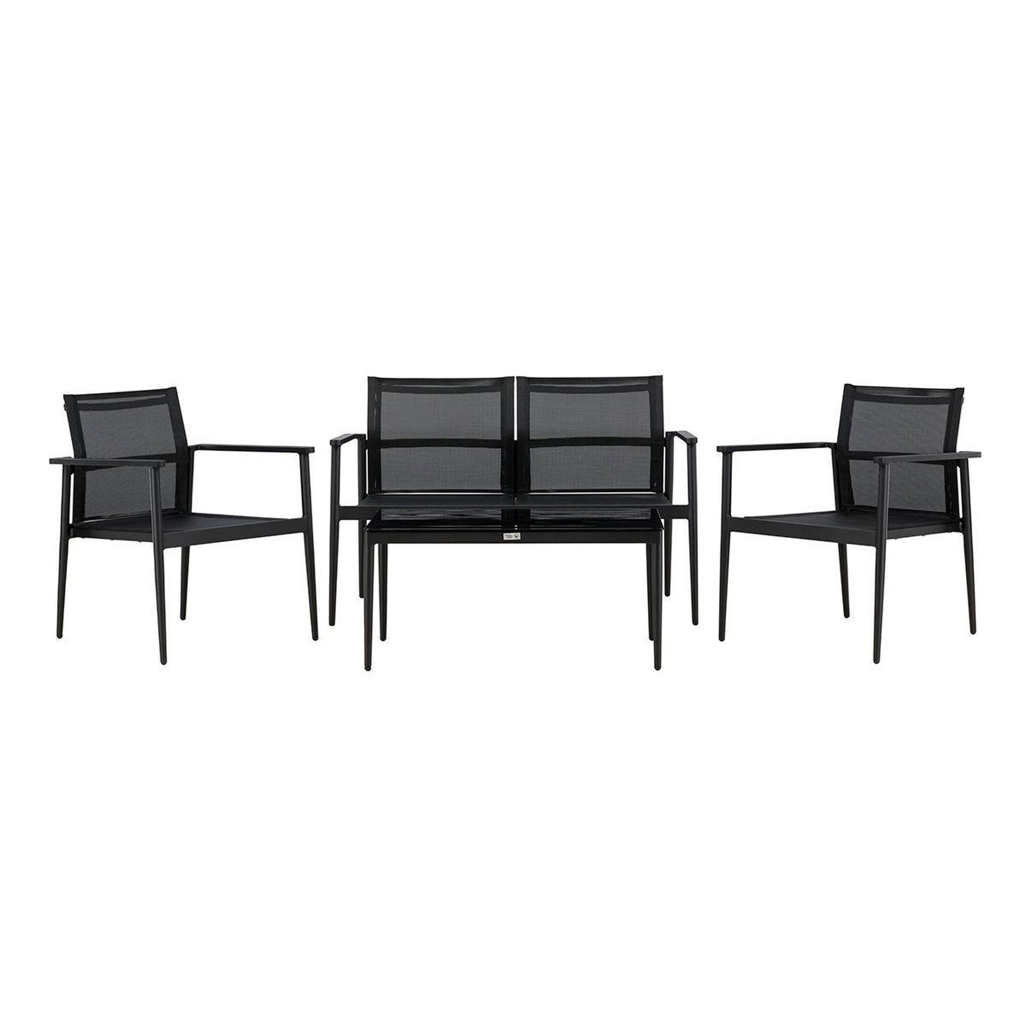 Paris Prix Salon de jardin  break  105cm noir