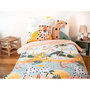 Voir la diapositive 4 : COTE DECO Parure de lit enfant Léopard - 100% coton adouci 57 fils - 140 x 200 cm