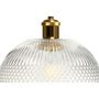 Voir la diapositive 3 : Paris Prix Lampe Suspension en Verre  Neptun  26cm Transparent