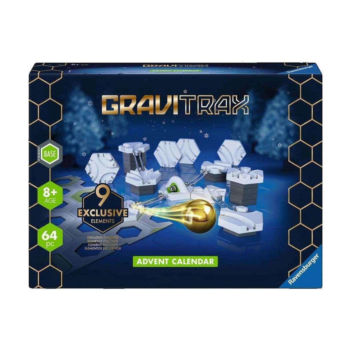 RAVENSBURGER Calendrier de l'Avent Ravensburger GraviTrax multicolore
