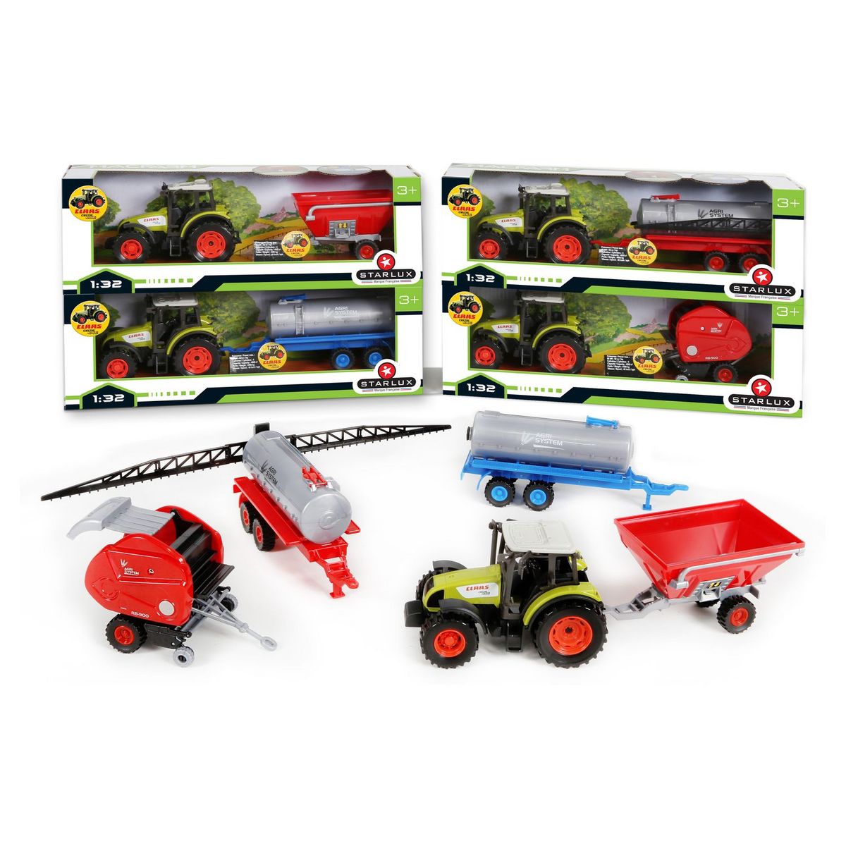 M.B.I Tracteur avec remorque