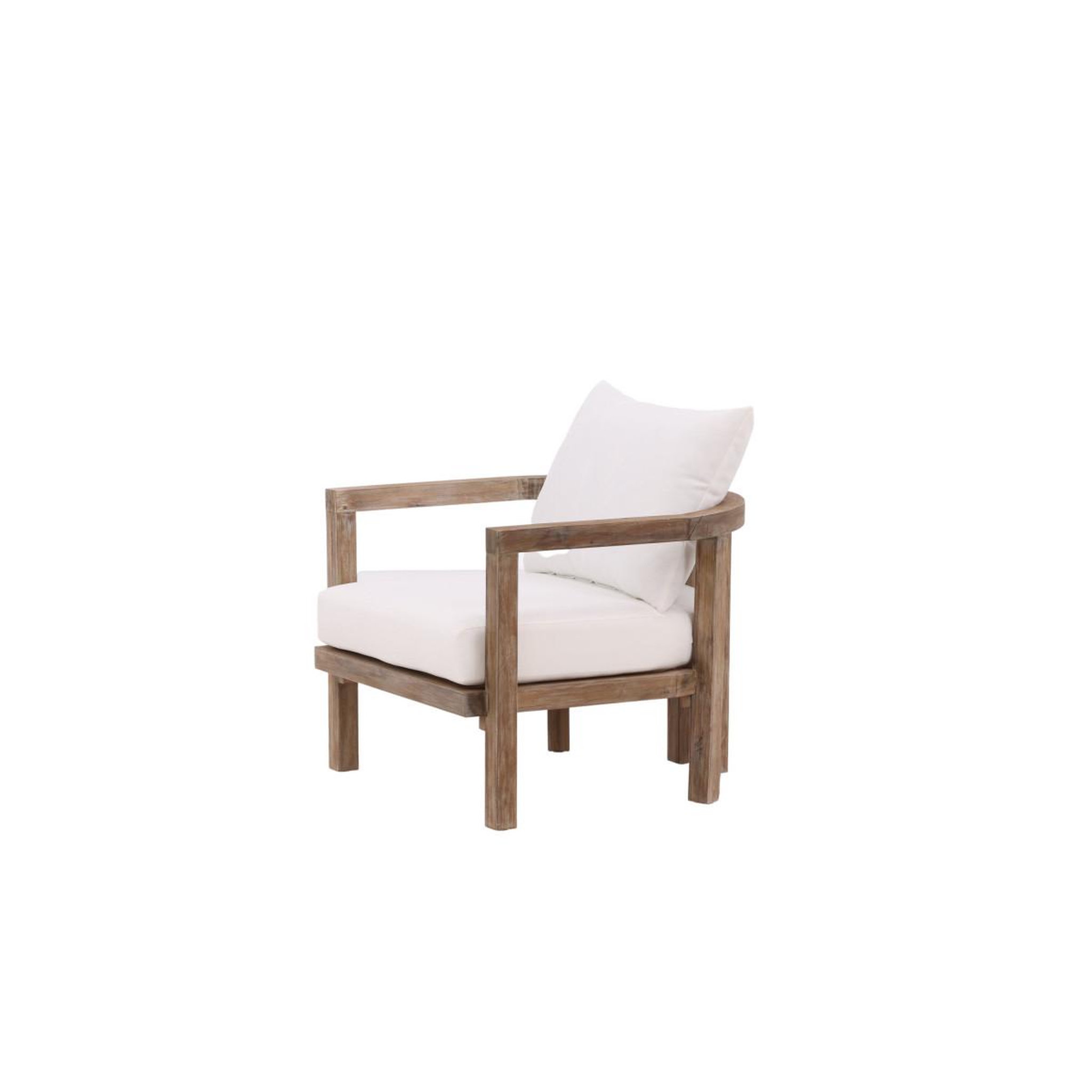 Voir la diapositive 6 : Paris Prix Fauteuil de jardin en bois  erica  70cm marron