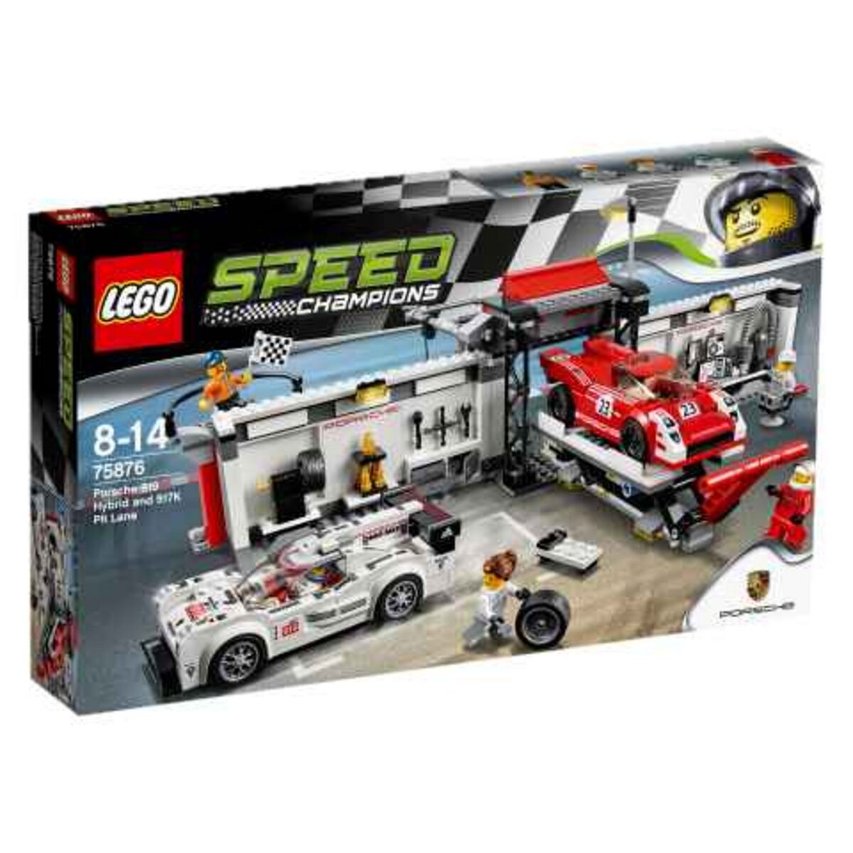 LEGO Speed Champions 75876 - Le stand de la Porsche 919 Hybrid et 917K