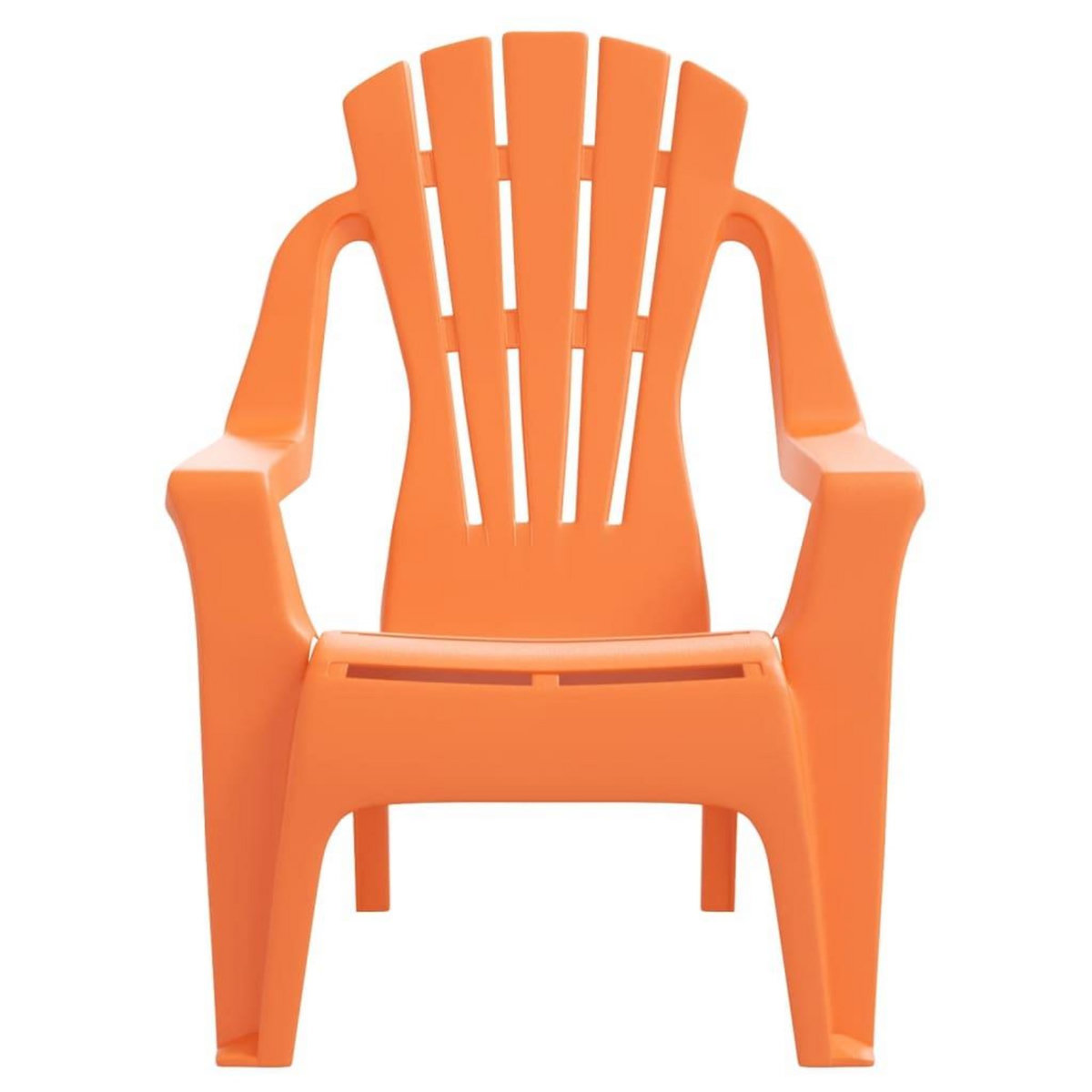 VIDAXL Chaises de jardin pour enfants lot de 2 orange 37x34x44 cm PP