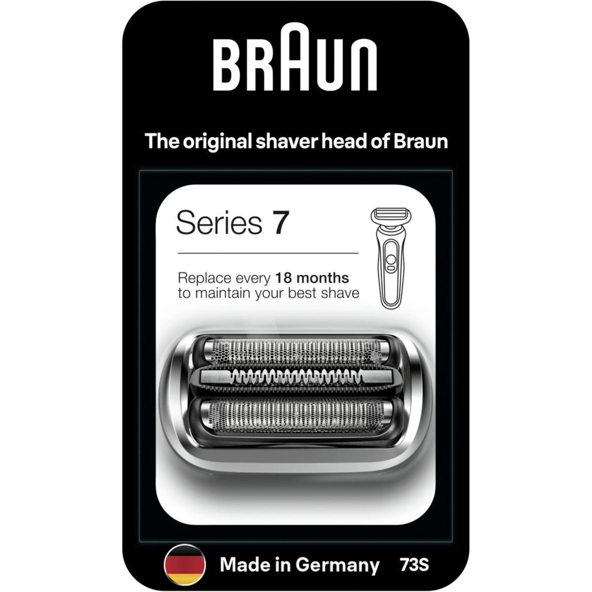 Voir la diapositive 1 : BRAUN Tête de rasoir tete de rasage S7