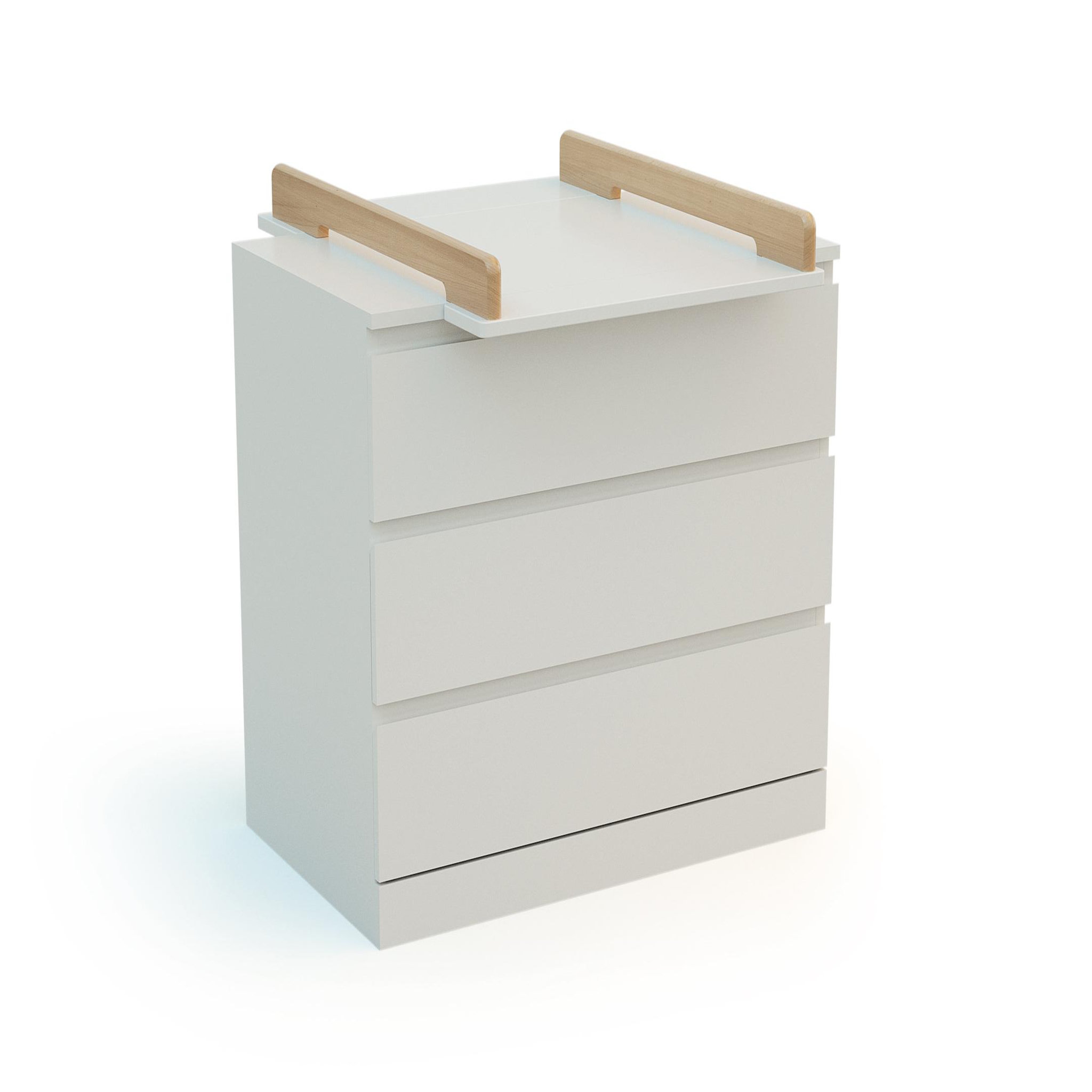 Voir la diapositive 4 : JURABABY Plan à langer universel 50 cm kira pour commode bébé
