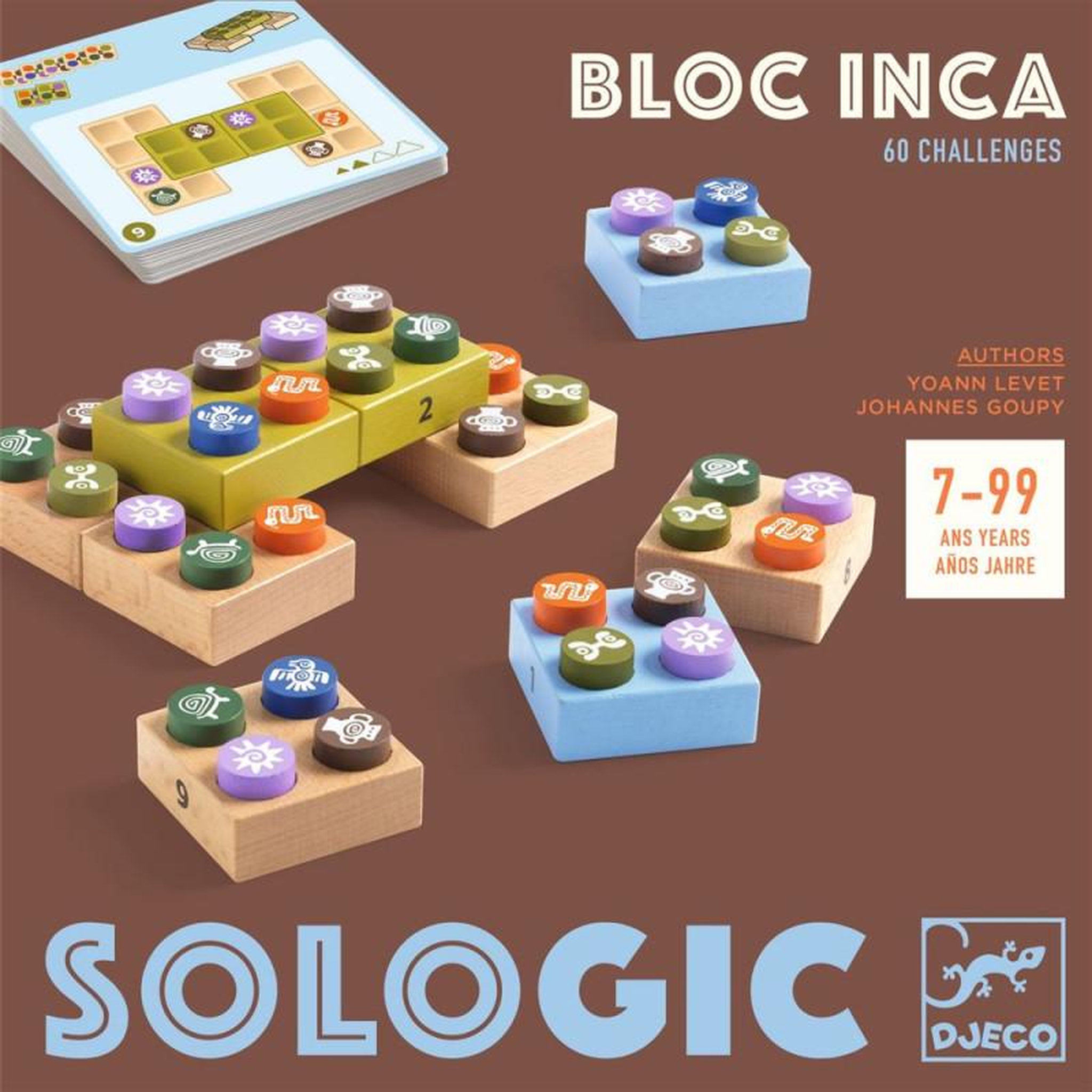 Djeco Casse tête Djeco Bloc Inca