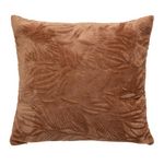 ATMOSPHERA Coussin Terracotta Atmosphera Couss Flan Brush 40x40 cm. Coloris disponibles : Orange