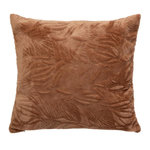 ATMOSPHERA Coussin  Atmosphera Couss Flan Brush 40x40 cm. Coloris disponibles : Orange
