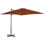 Voir la diapositive 1 : VIDAXL Parasol de jardin en porte-a-faux avec mat en aluminium