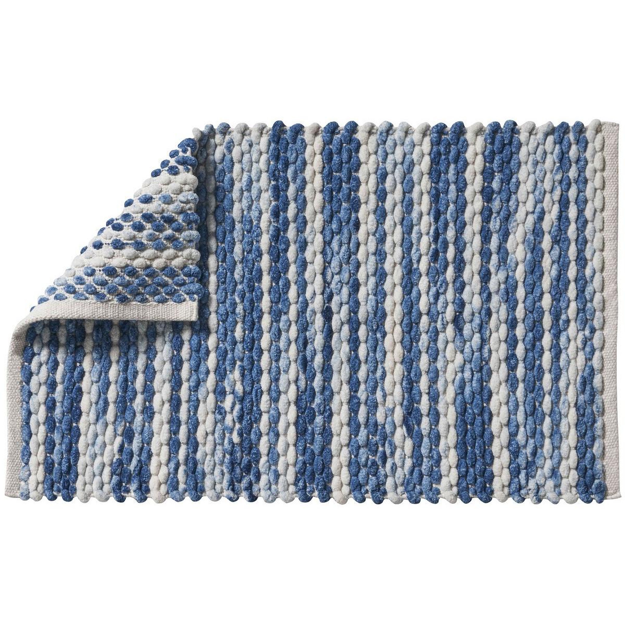 GUY LEVASSEUR Tapis déco réversible en polycoton 50x80cm