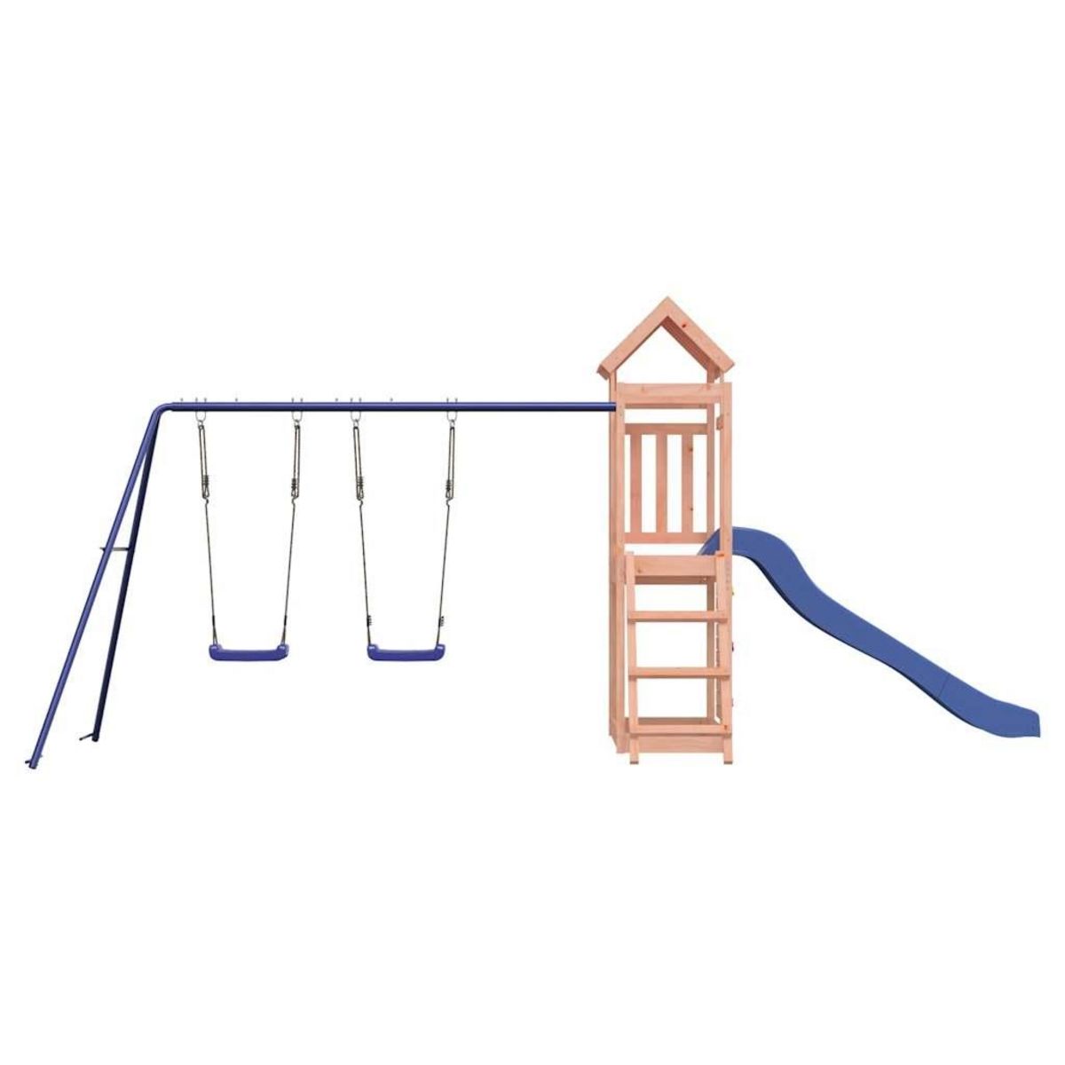 VIDAXL Aire de jeux d'exterieur bois massif de douglas